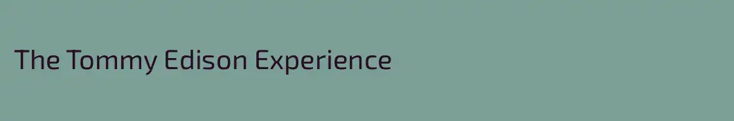 The Tommy Edison Experience